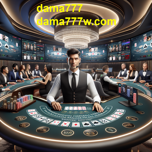 A Experiência Intensa do Cassino Ao Vivo no Dama777